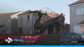 Man stable in hospital after suspected gas explosion destroys home