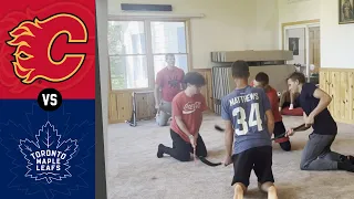 FLAMES vs. MAPLE LEAFS I NKHL Knee Hockey Season 3