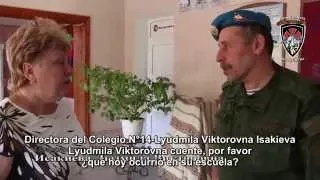 Bombardeo de las Escuelas de Gorlovka 25-08-2015