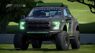 Ford F-150 Raptor Xbox One X Edition с SEMA появится в игре Forza Motorsport 7