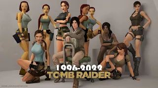 Evolution of Lara Croft in Tomb Raider Games (1996-2022)