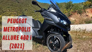 Peugeot Metropolis 400i (2021) | Test Ride & REVIEW | VLOG286