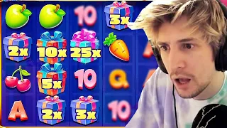 XQC HITS A BIG MAX WIN POTENTIAL SETUP ON DORK UNIT!