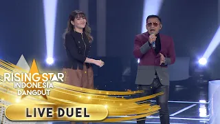 Via Vallen x Judika Enak Banget Nyanyikan [SAYANG] | Live Duel | Rising Star Indonesia Dangdut