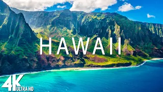 FLYING OVER HAWAII (4K UHD) - Relaxing Music Along With Beautiful Nature Videos - 4K Video Ultra HD