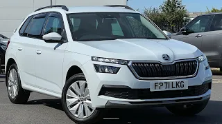 FP71LKG Skoda Kamiq 1.0TSI SE Drive Moon White Metallic