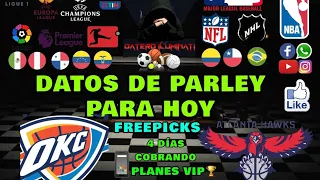 Datos de parley para hoy 22/11 Pronósticos de fútbol #nba Dato deportivos apuestas #nhl Freepicks 🆓🎁