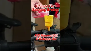How to fix spongey brakes. Tektro M275 of Trek Marlin 6 Gen 3