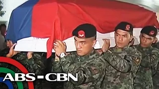 TV Patrol: 1 sa 'Fallen 44', inuwi bago pa ang necrological rites