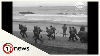 Previously unseen footage of World War II marines in NZ goes on show