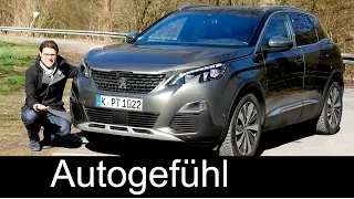 Peugeot 3008 GT FULL REVIEW test driven all-new SUV neu 2017/2018 - Autogefühl