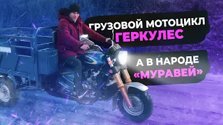 ГРУЗОВОЙ МОТОЦИКЛ, а в народе просто «МУРАВЕЙ». Купить грузовой мотоцикл можно у нас!