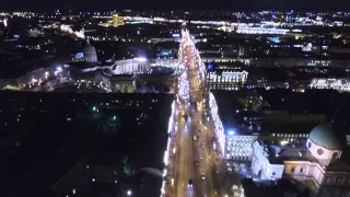Копия видео "Невский проспект | Ночной Санкт-Петербург с высоты птичьего полета"