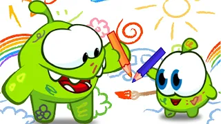 Om Nom Français | La créativité de Nibble Nom | Bande dessinée drôle pour les enfants