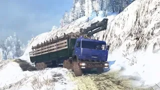 Spintires MudRunner Карта «The road to the North»