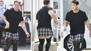 John Cena spotted wearing skirt, heels on movie sets; pics go viral