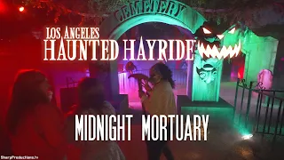 Midnight Mortuary maze at Los Angeles Haunted Hayride - Griffith Park, CA