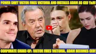 "Shocking Move: Victor Ousts Victoria, Adam Takes Over as CEO! | Y&R Spoilers"