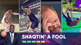 "Slipping and sliding from MSG to the Poole Party!" 😭 | Shaqtin' A Fool