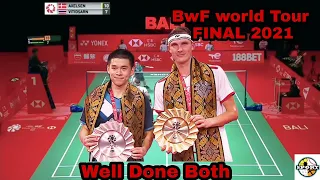 Badminton√Bwf world tour 2021-Axelsen vs kunlavut -FINAL-