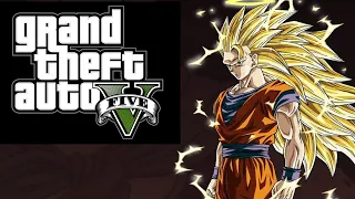 GTA 5 Mods - Dragon Ball Goku Super Saiyan 3 (GTA 5  mods Gameplay)