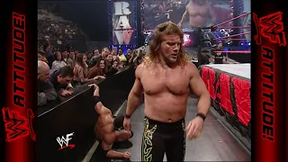 The Rock vs. Y2J - WCW Championship | WWF RAW (2001) 1