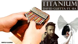 TITANIUM by David Guetta ft SIA ||•Kalimba Easy Tutorial•||