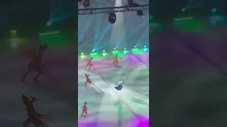 Alina in the "Scarlet Flower" ice show