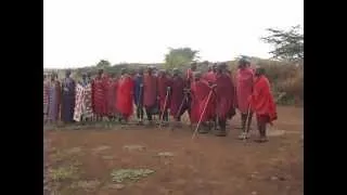 Племя масаев. Кения.AVI