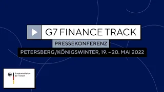 Ergebnisse des Treffens der G7-Finanzminister*innen - Pressekonferenz