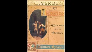 Verdi:  Il Trovatore (parte I)  -  Lauri Volpi, Mancini, Tagliabue; Pirazzini; Sciutti; Previtali