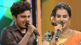 Paadam Namukku Paadam | 'Karuppana Kaiyale' song by Akhil & Rashmi | Mazhavil Manorama