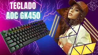 Teclado Gamer AOC GK450