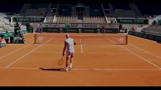 Rafael Nadal INTENSE Practice Court Level for French open 2021