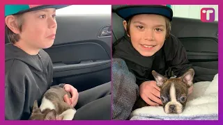 Boy Surprised With Birthday Puppy From Father Who Arranged Gift Before He Passed