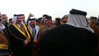 الشيخ علي الفاخر شيخ عشائر البودراج  فاتحه الشيخ صبيح المنخي