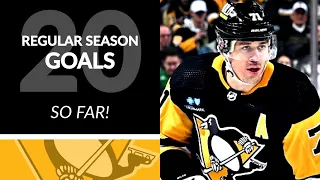 Evgeni Malkin's First 20 Goals of 22/23 NHL Regular Season