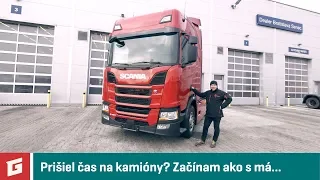 Scania R450 - TEST ako v Scania Driver Competitions - GARÁŽ.TV