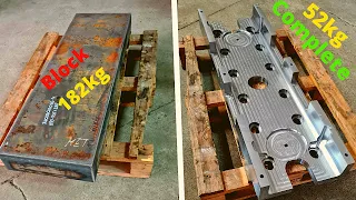 Large special U-profile (cnc milling)