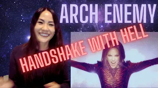 SHE IS HOT!!! | My SOLO Reaction to Arch Enemy - Handshake With Hell