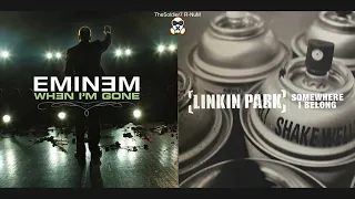 Linkin Park Feat. Eminem - When I'm Gone Somewhere (Mashup) HD