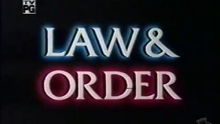 Law & Order Intro (Rare) 1990 (Everybody's Favorite Bagman)