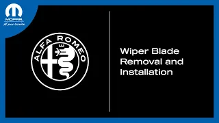 Wiper Blade Removal and Installation | How To | 2023 Alfa Romeo Stelvio