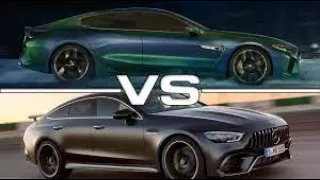 Mensory 2020 BMW ///M8 Gran coupe Vs 2020 Mercedes //AMG GT BRABUS 800