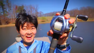 I Went Fishing With A LEGENDARY Baitcaster!