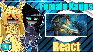 Female Kaijus React to Godzilla Vs. King Ghidorah Final Battle (🇲🇽/🇺🇲) Gacha Club