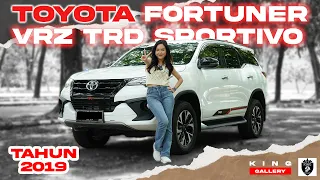 CUMA BAYAR UNDER 50 JUTAAN AJA UDAH BISA BAWA PULANG FORTUNER VRZ TRD SPORTIVO 2019 !!! KING GALLERY