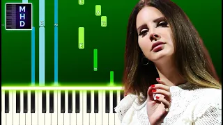 Lana Del Rey - CARMEN (Piano Tutorial Easy)