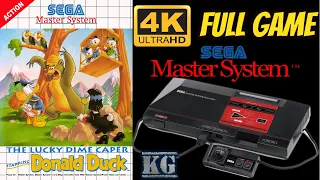 The Lucky Dime Caper [SEGA MASTER SYSTEM] Gameplay Walkthrough FULL GAME [4K60ᶠᵖˢ UHD🔴]