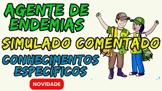 ACE Questões Conhecimentos Específicos SIMULADO para o concurso ACE - Agende de Endemias 2024